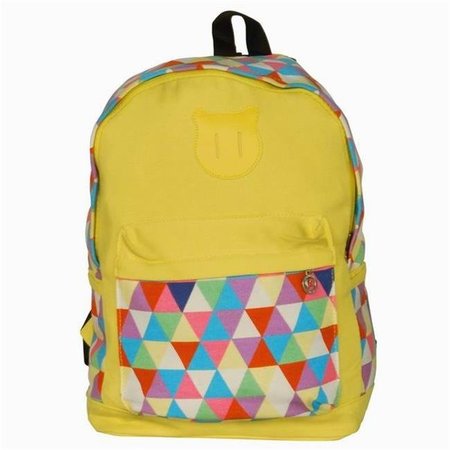 BETTER THAN A BRAND The Mass Camping Backpack  Outdoor Daypack & School Backpack  Yellow BE658449